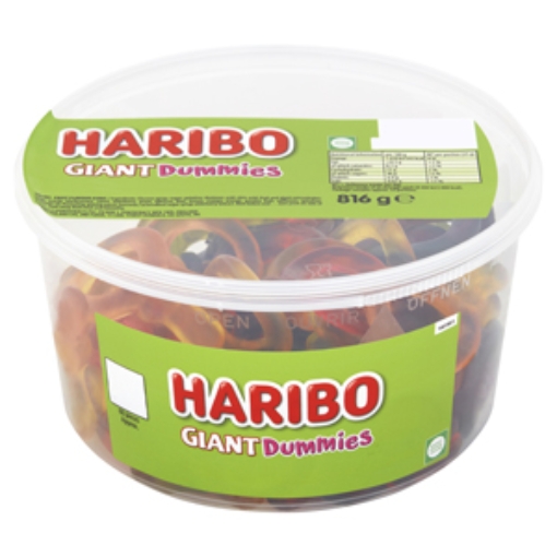 Picture of Haribo Tubs Giant Strawberries Tub x75