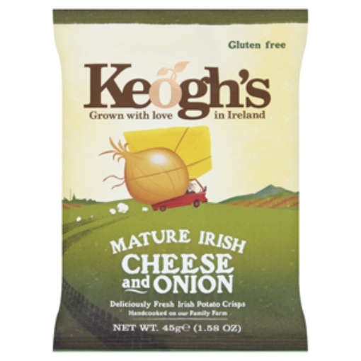 Picture of Keoghs STD Cheese & Onion GF 45gx24