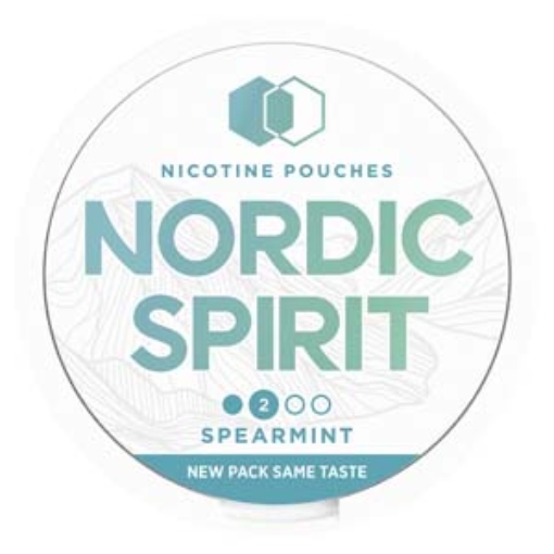 Picture of Nordic Spirit SpearMint Pouch Regular 2D 6mg 20s x
