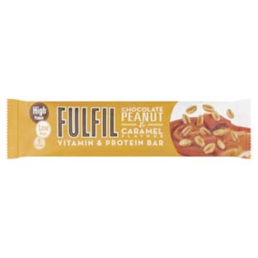 Picture of Fulfil Choc Peanut & Caramel V&P Bar 55g x15