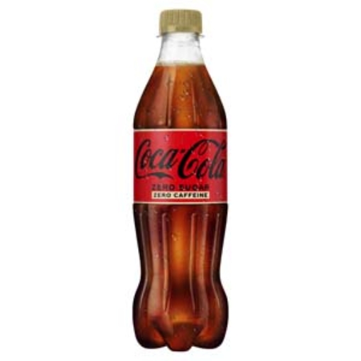 Picture of 500 Coke ZERO ZERO Caffeine Free x24 DRS