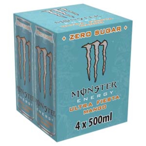 Picture of 500 Monster Ultra Fiesta Mango Multi 4pk x6 DRS