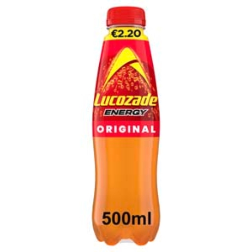 Picture of 500 Original Lucozade PM €2.20 x12 DRS