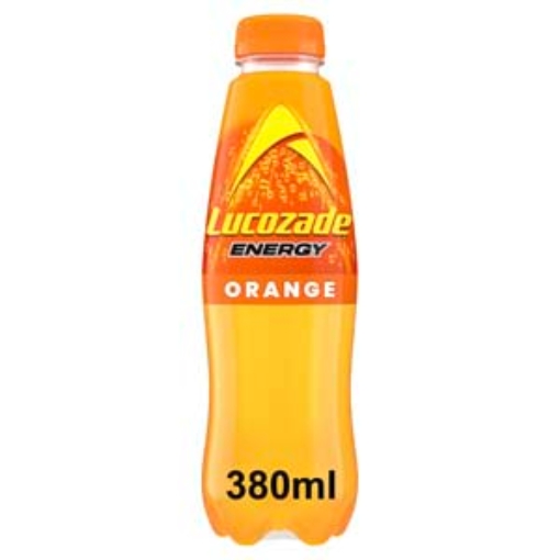 Picture of 380 Orange Lucozade Bottle x24 DRS