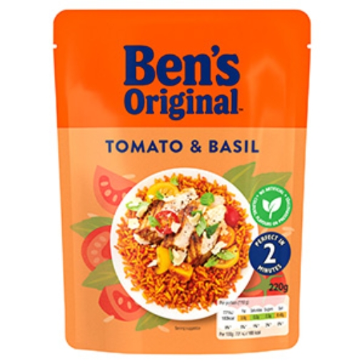 Picture of Bens Exp RTH Tomato & Basil 220g x6