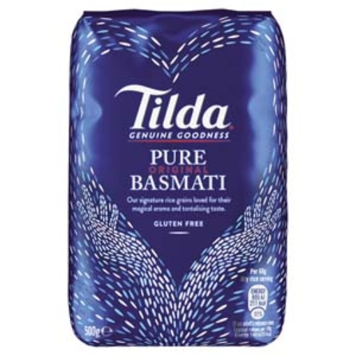 Picture of Tilda Basmati Rice Pure 500g Loose x10