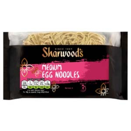 Picture of Sharwoods Med Egg Noodles 226g x12