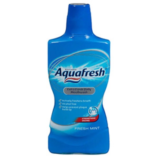 Picture of Aquafresh Mouthwash Fresh Mint 500mlx8