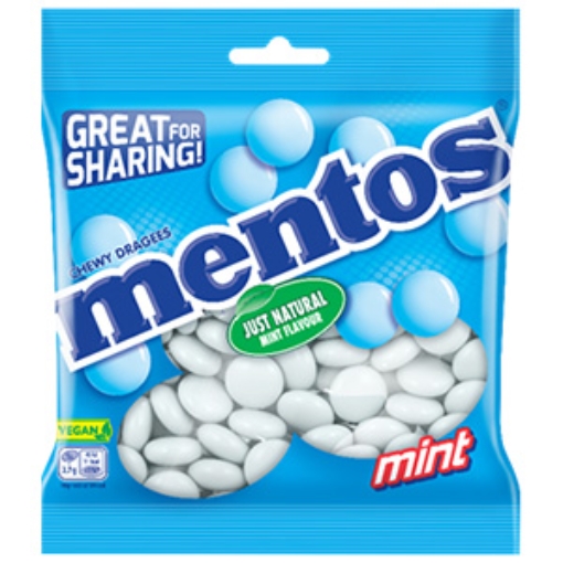 Picture of Bags Mentos Strawberry Mix 150g x24
