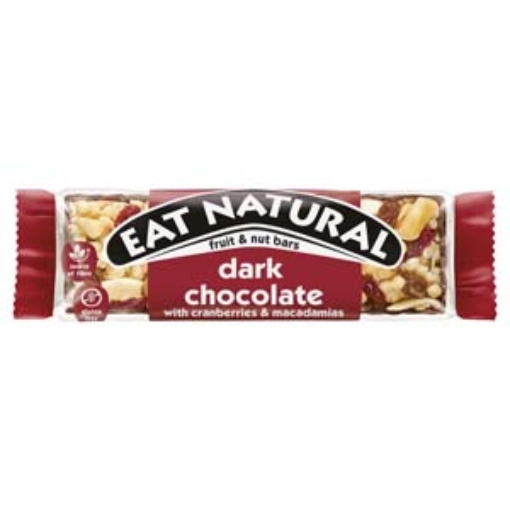 Picture of Eat Natural Dark Choc (Cranberry & Maca) RED 40g x