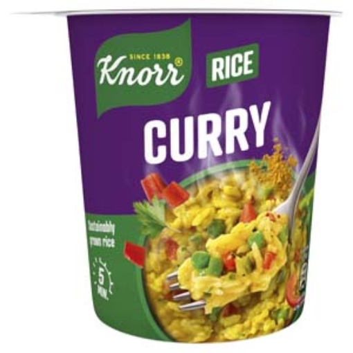 Picture of Knorr Quicklunch POT Curry Rice x8