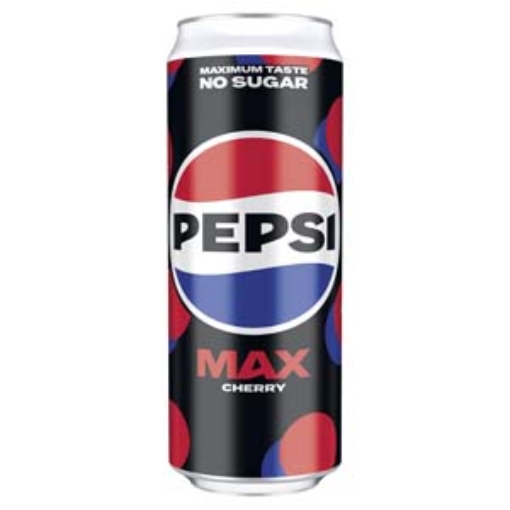 Picture of 330 Pepsi Max Cherry Can Sleek  PM1.35 x24 DRS
