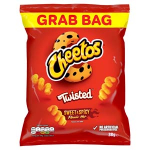 Picture of Walkers Cheetos Twisted Sweet & Spicy 38g x30