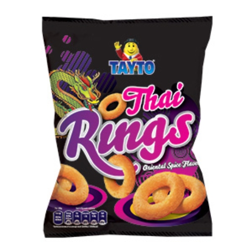 Picture of Tayto Thai Rings 40g  x32