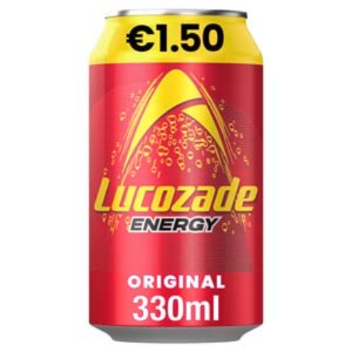 Picture of 330 Original Lucozade CanPM€1.50 x24 DRS