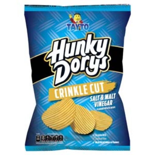 Picture of Tayto Hunky Dorys LGE Salt&Vinegar 130g x12