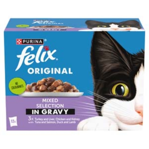 Picture of Felix CIJ CHICKEN & KIDNEY (85gx12) x4
