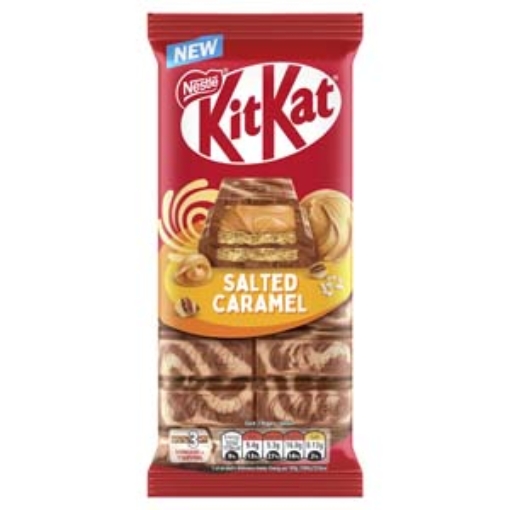 Picture of Lge KitKat Salted Caramel Sharing Bar 99g x15