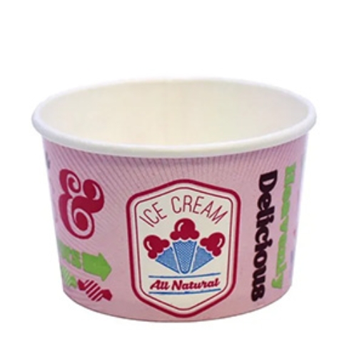 Picture of CASE Ice Cream Cups Paper Chill 4oz 50s x20