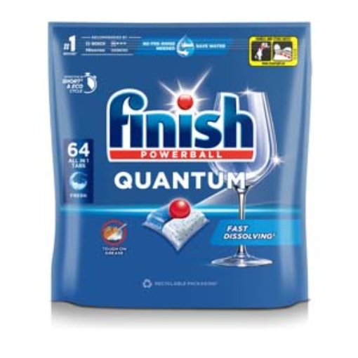 Picture of Finish Quantum DW Tabs Original Fresh 64s x6