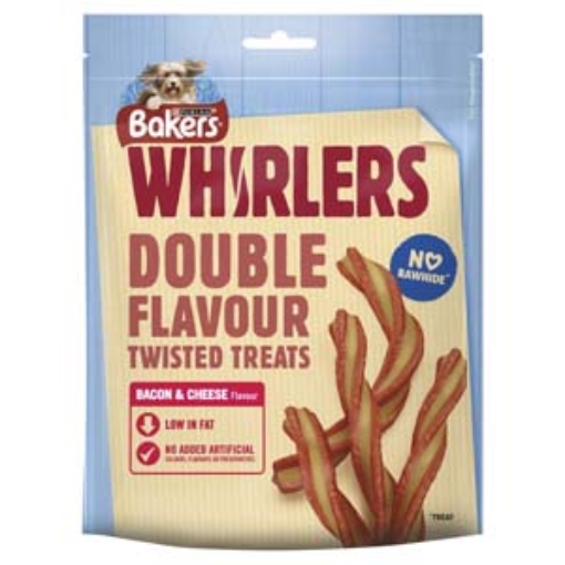 Picture of Bakers Whirlers Bacon & Cheese 130gx6