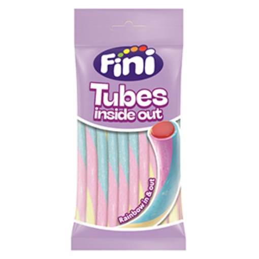 Picture of Bags Fini Tubes Creamy Berries & cream  80g x12