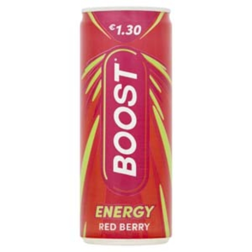 Picture of 250 Boost Red Berry Can PM€1.30 x24 DRS