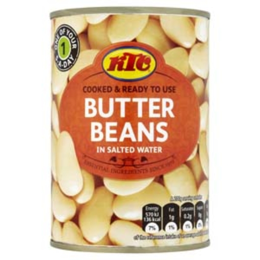 Picture of KTC Butter Beans 400g x12