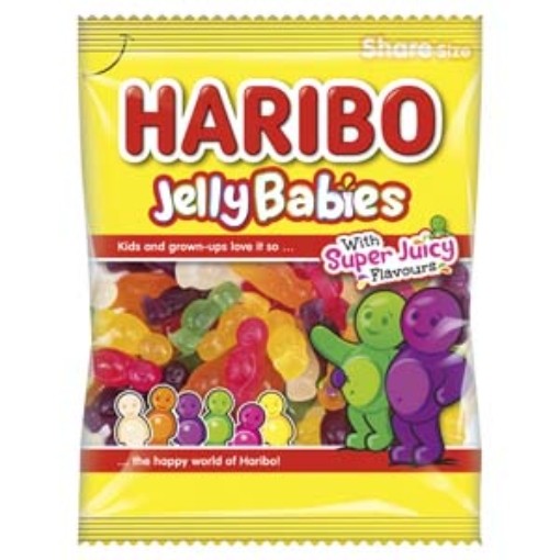 Picture of Bags Haribo Jelly Babies 160G x11 NEW Pack