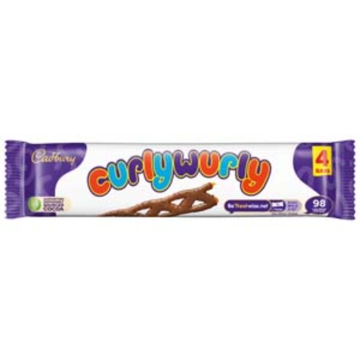 Picture of Curly Wurly MULTIPACK 4pk 21.5g  x35