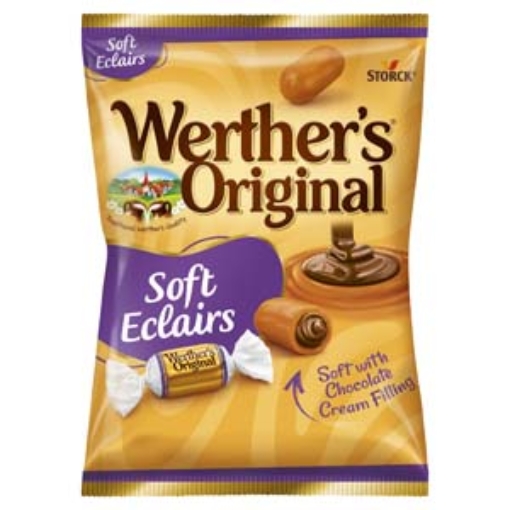Picture of Bags Werthers Soft Eclairs 135g x15