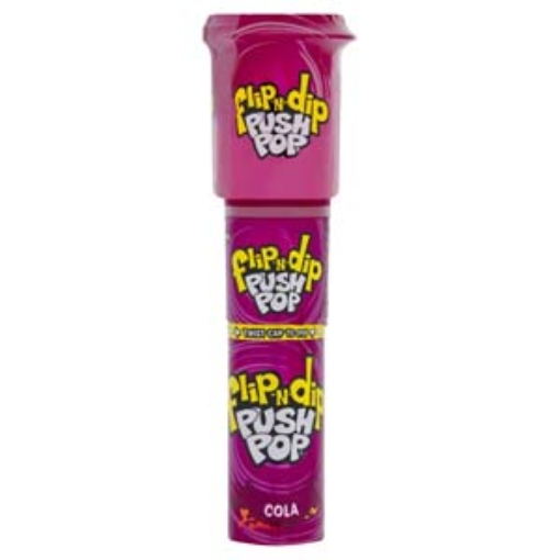 Picture of Bazooka Flip n Dip Push Pops x12
