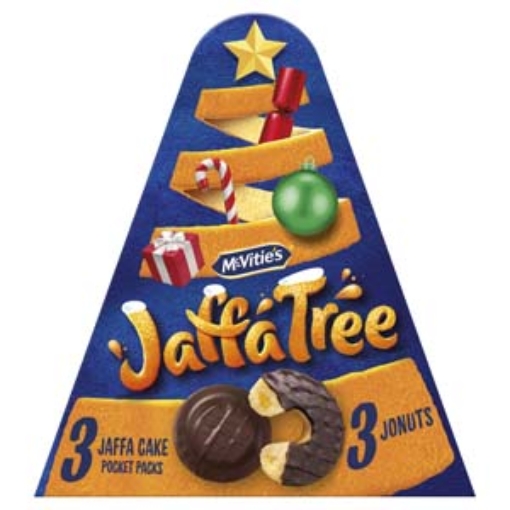 Picture of McV Jaffa Cakes Xmas Tree 239g x4