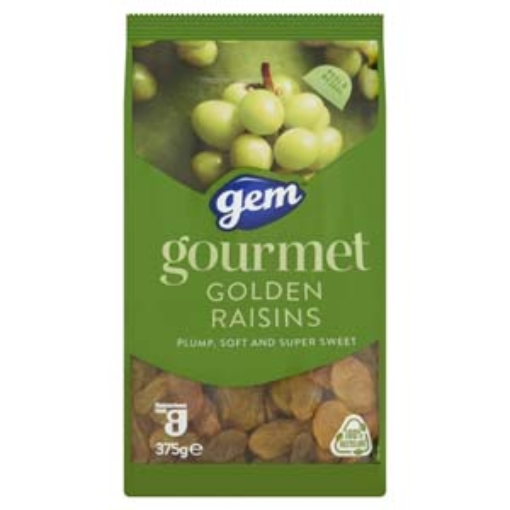 Picture of Gem Gourmet Raisins 375g x12