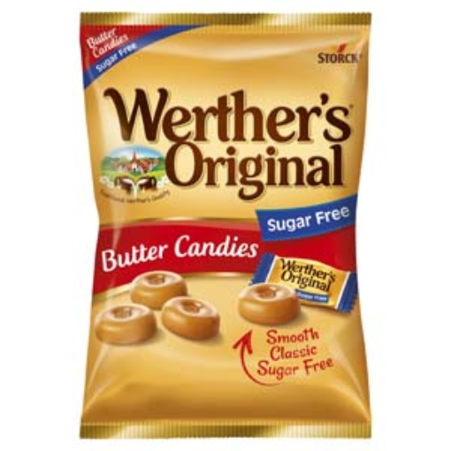 Picture of Bags Werthers Orig Sugar F Butter Candies 80g x18