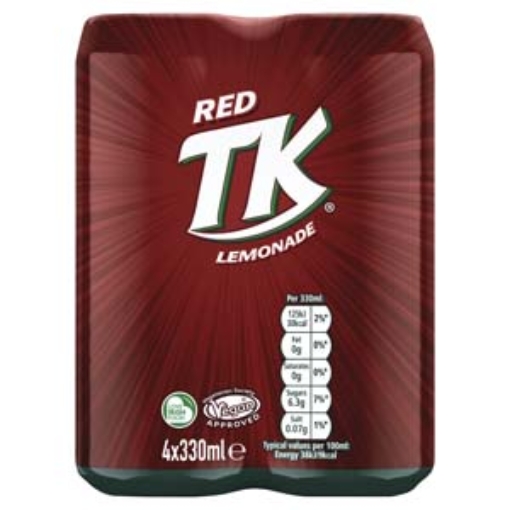 Picture of 330 TK RED LEMONADE Can Multi 4PK x6 DRS
