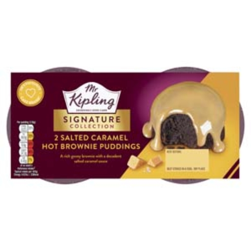 Picture of Kipling Signature Salted Caramel Brownie Pudding x
