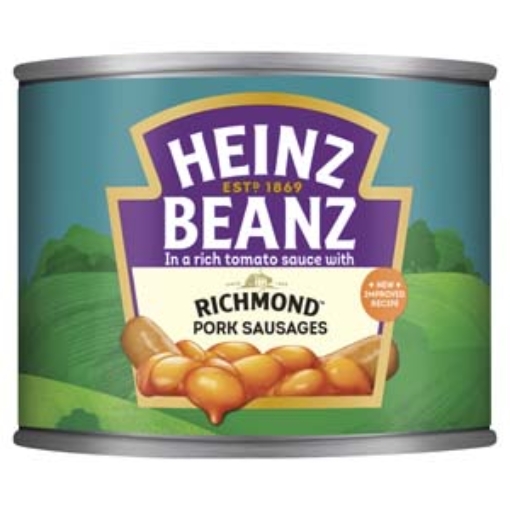 Picture of Heinz Baked Beans & Sausages 200g x24